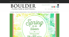 Desktop Screenshot of boulderfurnitureandmattress.com